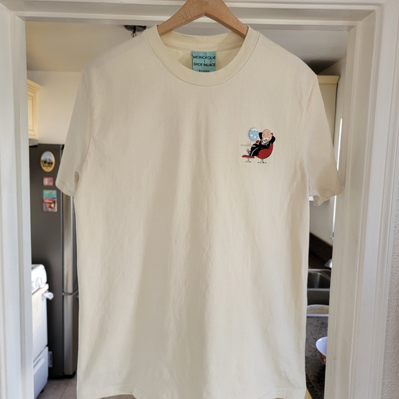 PALACE Monopoly X Shoe Palace Cream Tee - Picture 7 of 8